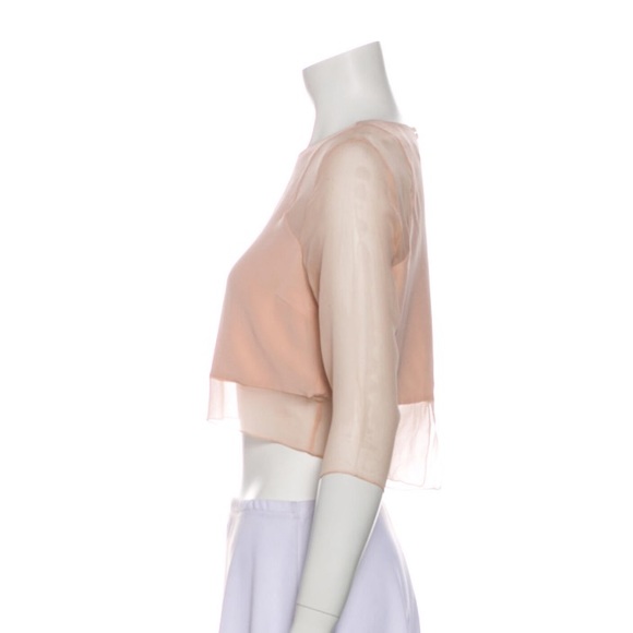 NWT Elizabeth and James cropped top - Picture 2 of 3